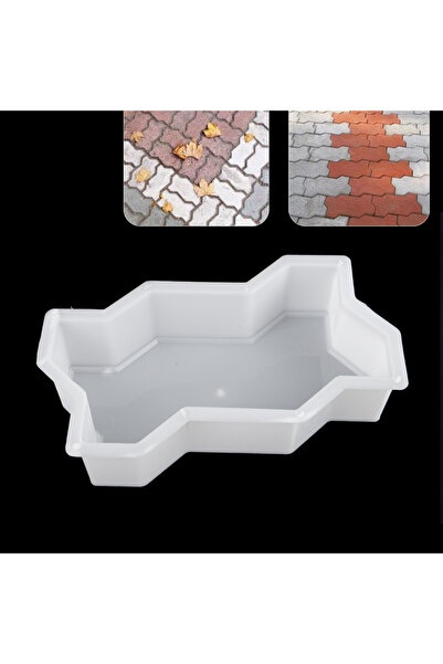 Choice One Size Plastic 1pc DIY Path Maker Concrete Molds Garden Pavement Mol...