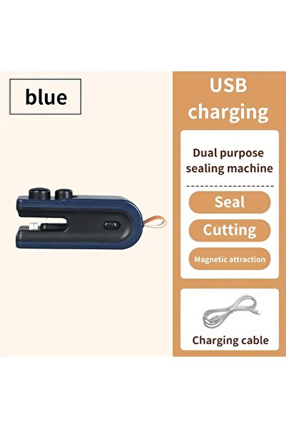 Choice3 جهاز إغلاق حقيبة اليدوي ديب بلو، جهاز صغير لإغلاق الطعام بالحرارة وال...
