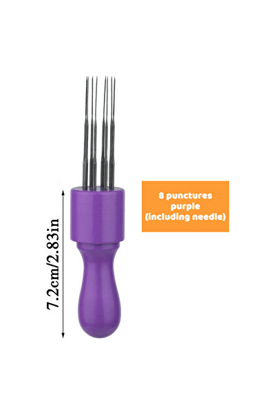 Choice1 type7 KRABALL 1PC Wooden Handle Wool Felting Needle For Beginners Dol...