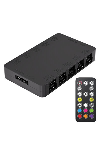 Choice1 موزع إضاءة TEUCER J-10E أسود اللون، 10 في 1، 12 فولت 4 دبابيس PWM و5 ...