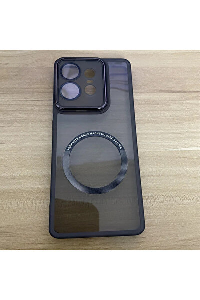 Choice21 جراب حماية مغناطيسي شفاف أسود اللون من موتورولا إيدج 50 نيو، متوافق ...