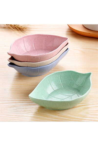 Choice3 4Pcs Mixed 4/1Pcs Leaf Shaped Sauce Seasoning Dish Kitchen Side Dish ...