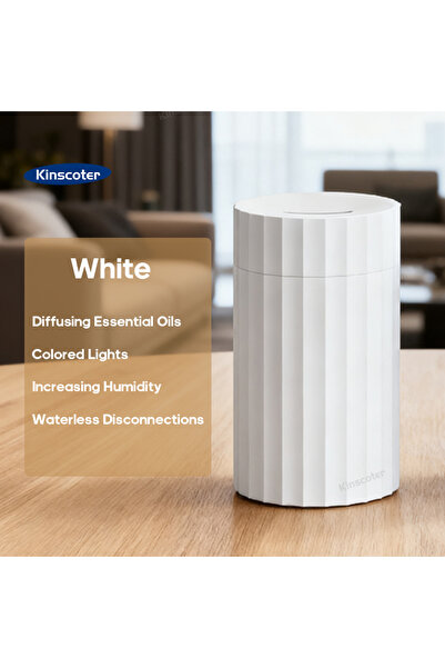 Choice3 موزع روائح عطرية محمول أبيض اللون، سعة 100 مل، مرطب هواء مكتبي صغير، ...