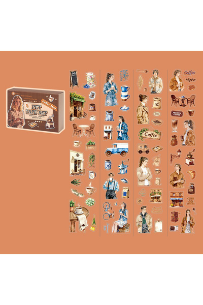 Choice شريط لاصق بني من سيمنو، 4 لفات، مصنوع من مادة البولي إيثيلين تيريفثالا...