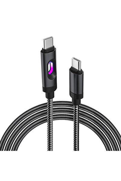 Choice Black 240W Type C Cable 5A Super Fast Charging Cable Data Cord For iPh...