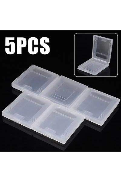 Choice3 5 قطع من حافظات خراطيش بطاقات الألعاب البلاستيكية، حافظة واقية لخراطي...