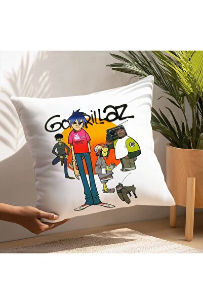 choice2 غطاء وسادة مربع مطبوع على مزدوج ، مقاس 35×35 سم، عليه صورة فرقة جي-غو...