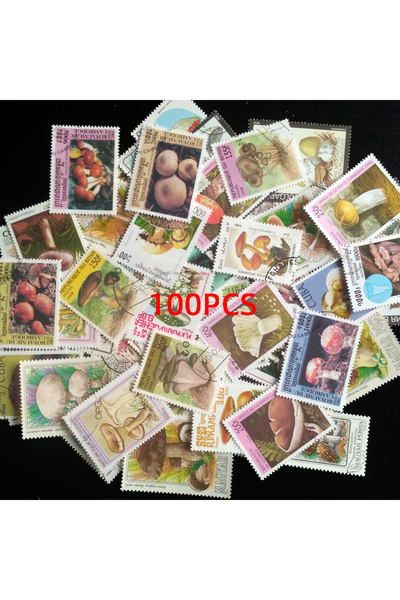 Choice1 ١٠٠ طابع بريدي مختلف، ٥٠/١٠٠ قطعة/مجموعة، ملغي الطوابع البريدية على ش...