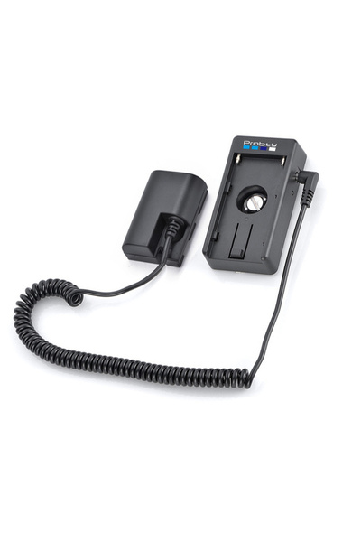 Choice probty Red LP-E6 LPE6N Dummy Battery with NP-F Battery Adapter Plate F...