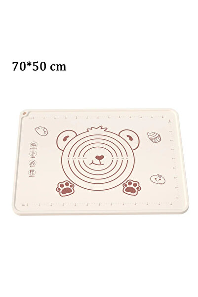 Choice 1PCS 70*50 CM Kneading Mat Food Silicone Baking Mat Rolling Mat for Ho...