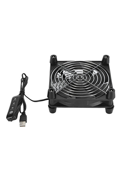 Choice NO RGB black Black 140mm Computer Case Fan 3 Speed 5V USB Powered 2800...
