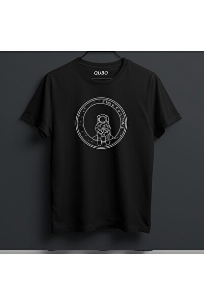 qubo sportswear & company Unisex Oversize εμπριμέ βαμβακερό μπλουζάκι με κοντ...