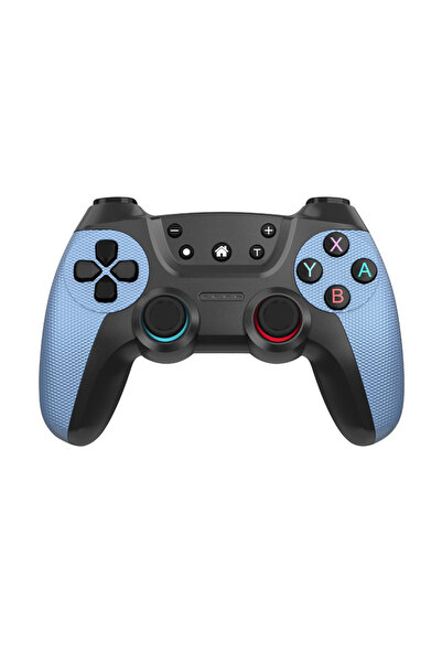 Choice1 وحدة تحكم ألعاب لاسلكية زرقاء بتقنية بلوتوث لأجهزة نينتندو سويتش، وشا...