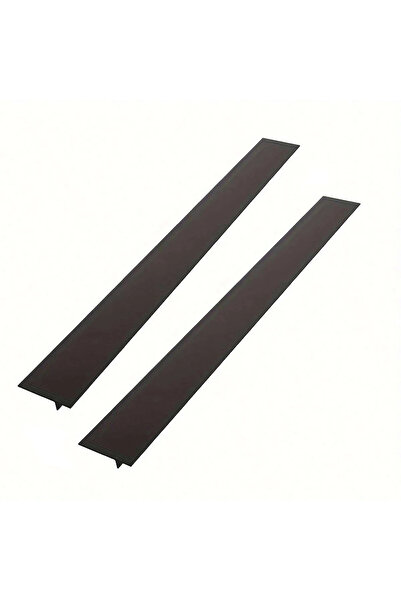 Choice 2pcs black Kitchen Stove Counter Gap Cover Silicone Sealing Strip Oilp...