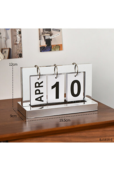 Choice BJ1818-6 تقويم مكتبي عصري فاخر قابل للطي لغرفة النوم، مناسب للمكتب أو ...