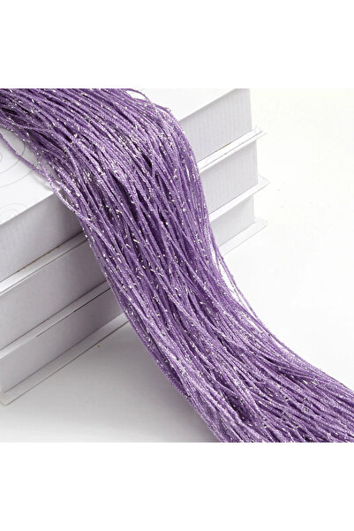 Choice10 ستارة غرفة معيشة من خيوط لامعة مزينة بشرابات فضية، مقاس 100×200 سم، ...