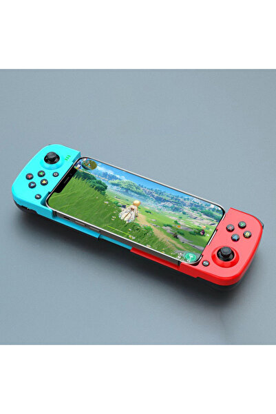 choice2 وحدة تحكم ألعاب لاسلكية بلوتوث D3 حمراء اللون، مزودة بمنفذ USB-C وعصا...