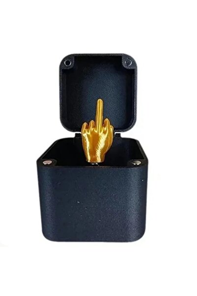 Choice هدية مبتكرة ومضحكة للرجال على شكل إصبع أوسط أسود في صندوق منبثق، هدية ...