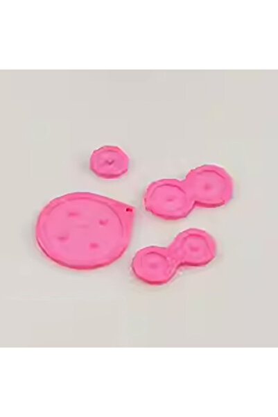 Choice13 Rose red For GBA SP Butt Contact Pads Silicon Hing & Screws Cover Bu...