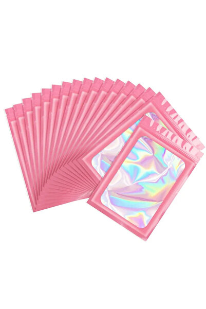 Choice3 أكياس مايلر سميكة مقاومة للروائح، وردية اللون، 6×10 سم، 50 قطعة، قابل...