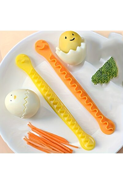 Choice 2PCS 2/10pcs Carving Lace Egg Slicer Creative Egg Cutter Fancy Cooked ...