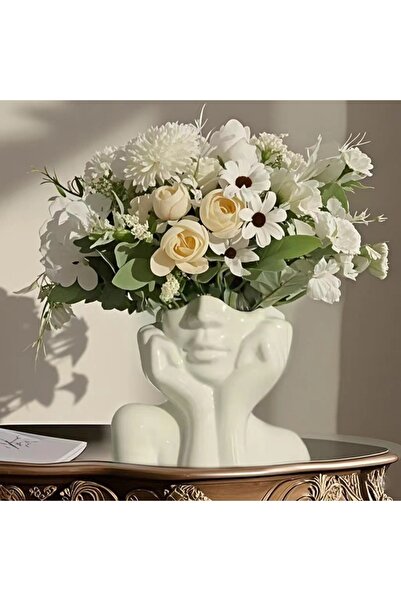 Choice 1Pcs High Qualitu Boho Portrait Vase Minimalism Creative Flower Arrang...