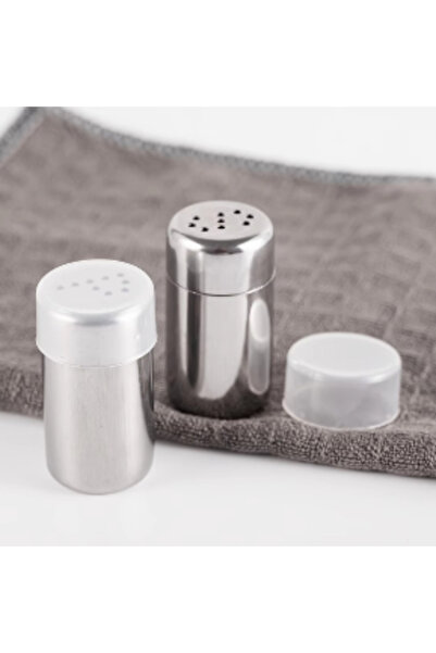 choice2 ps 1pcs Food-Grade Stainless Steel Se Jars Mini Portable Salt Pepper ...