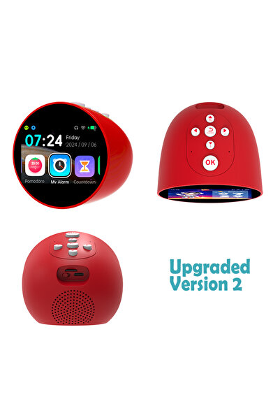 Choice1 الإصدار الثاني من ساعة منبه ذكية تعمل بالذكاء الاصطناعي للأطفال، روبو...