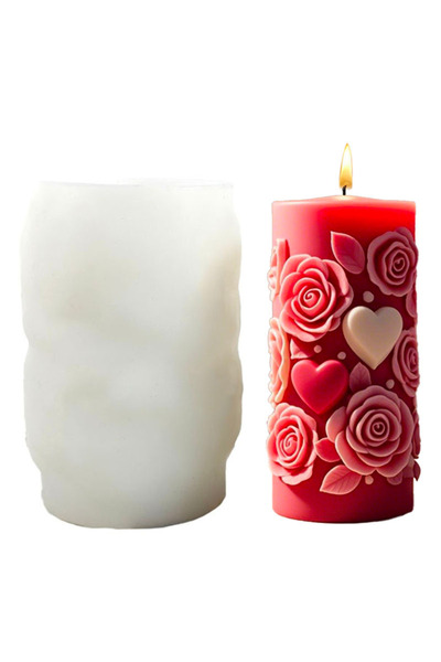 Choice 1 Piece Rose Flower Mold Suitable for Making Candles, Aromatherapy, Pl...
