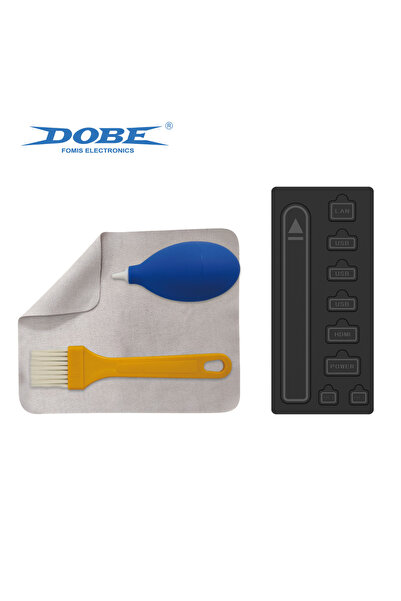 Choice Black DOBE Silicone Dust Plug Set TP5-35155B for PS5/PS5 Slim/PS5 Pro ...