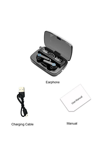 Choice1 سماعات أذن لاسلكية بتقنية بلوتوث M19 TWS للألعاب مع خاصية إلغاء الضوض...