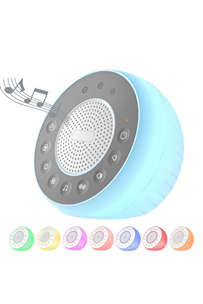 Kidizi Dispozitiv de sunete albe si melodii cu lumina de veghe W05, 31 sunete...