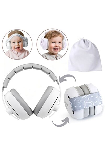 Kidizi Casti antifonice bebelusi si copii 0-4 ani, model transformabil 2 in 1...