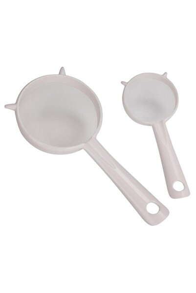 Choice مصفاة صغيرة 14 سم لحليب الصويا، مصفاة دقيق، ملعقة على شكل عش طائر، مصف...