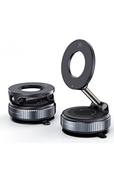 Choice حامل هاتف محمول أبيض للسيارة، إصدار 2025، مزود بكوب شفط مغناطيسي، مناس...