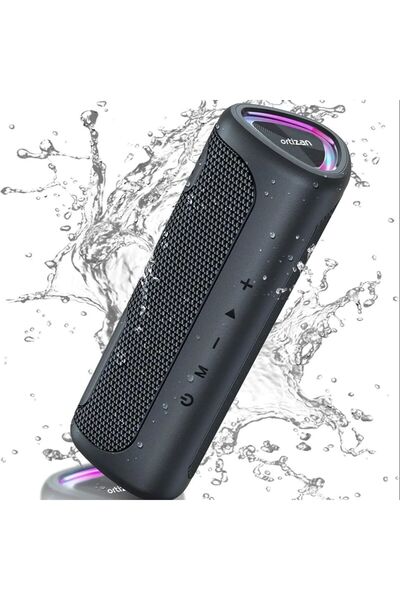 Choice black Ortizan M7 Bluetooth Speaker Portable ,24W Powerful Sound,Rich B...