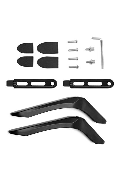 Choice Red Steel TV Base For LCD Screen Stand Stable And Durable -Heavy-duty ...