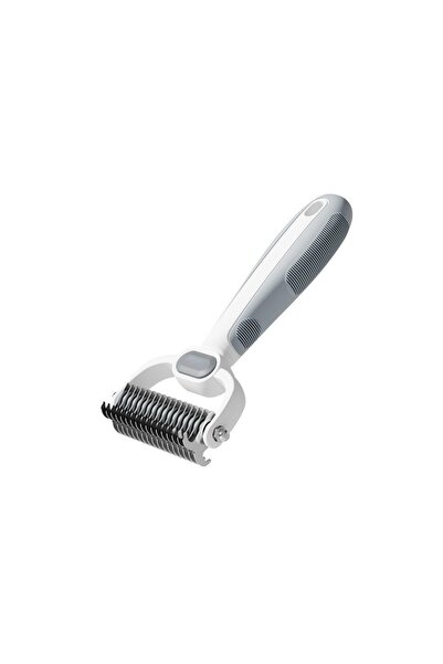 Choice فرشاة تنظيف الكلاب والقطط من إل وايت، ذات وجهين لإزالة الشعر المتساقط ...