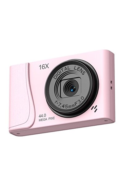 Choice Pink Retro CCD 24 Million Pixels Camcorder 4K Digital Camera 16x Zoom ...