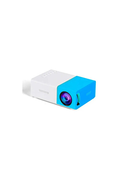 choice2 YG300 Blue EU Emiuzek YG300 mini portable projector plug-in phone, LE...