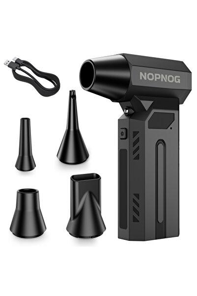 Choice black BBQ Air Blower 140K RPM Strong Blowing Turbo Fan Cordless Cleane...