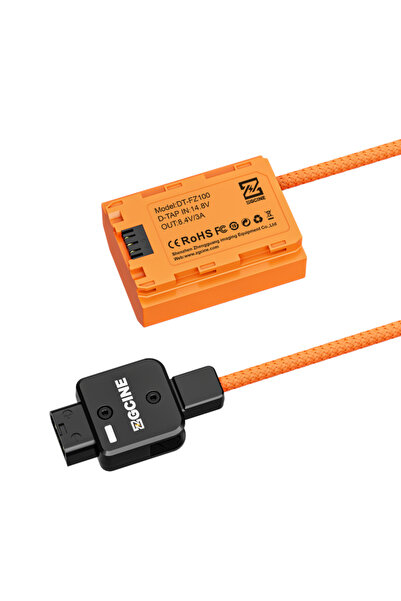 Choice بطارية وهمية سوداء من نوع ZGCINE DT-LPE6 D-Tap إلى LP-E6NH مع سلك مضفر...