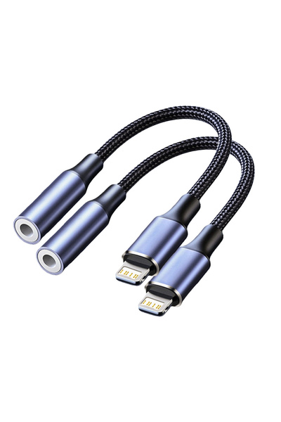 Choice1 2 PCS 1/2 Pcs Headphone Adapter for Lightning to 3.5mm Adapter Lightn...