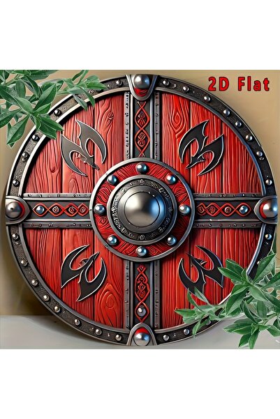 Choice لوحة جدارية معدنية دائرية 20×20 سم [مسطحة ثنائية الأبعاد]، قطعة واحدة،...