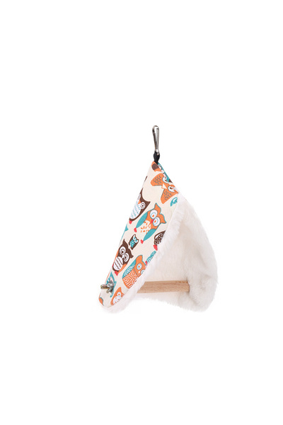 Choice W Bird Snuggle Swing Hut Hanging Sleeping Tent with Perches for Small ...