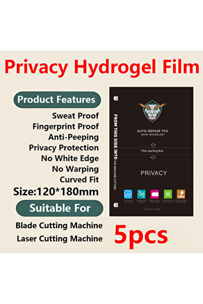 Choice1 Hydrogel Film Privacy TPU 5pcs 5/25/50/100PCS Privacy Matte Protectio...