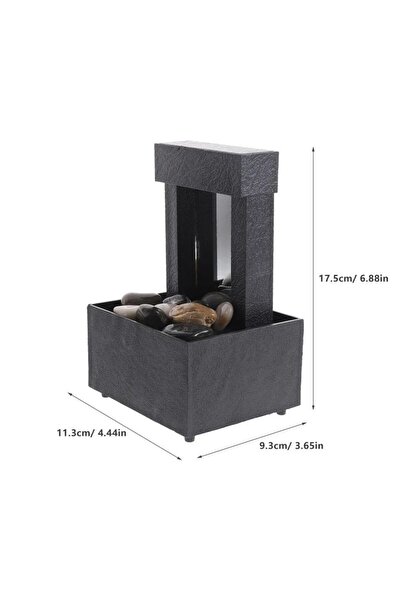 Choice1 نافورة مياه صغيرة داخلية بتصميم أنيق، مثالية لتزيين سطح المكتب والاست...