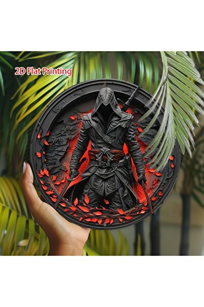 Choice لوحة جدارية ثنائية الأبعاد مسطحة متعددة الألوان، مقاس 20×20 سم (7.87×7...