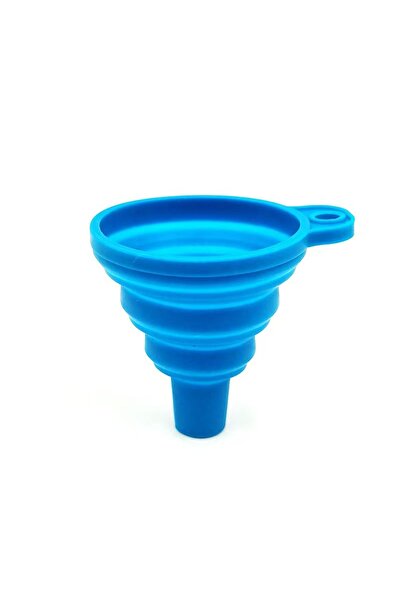 Choice1 قمع سيليكون أزرق قابل للطي من FAIS DU، مصنوع من السيليكون الغذائي، لم...