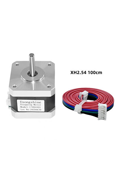 choice2 محرك خطوي Nema17 XH2.54 17HS4401/4401S بزاوية 1.8 درجة، تيار 1.5 أمبي...